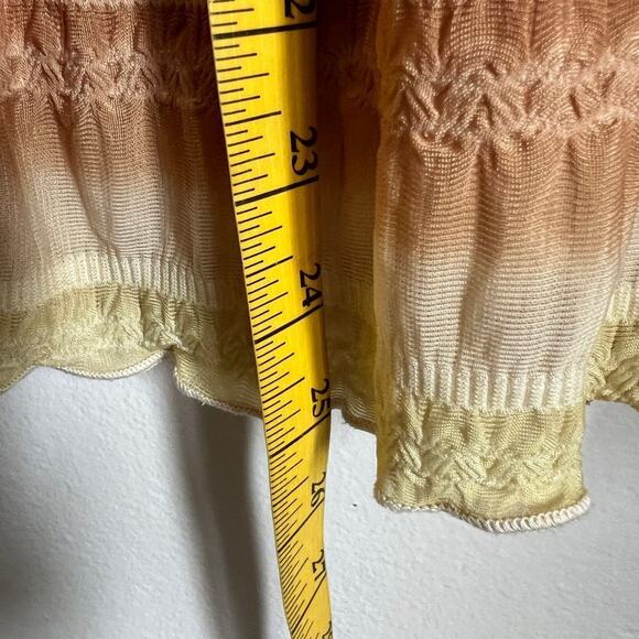 Vintage Tiered Maxi Skirt, Cottagecore Boho Prairie Y2K Hippie Large - Picture 3 of 4